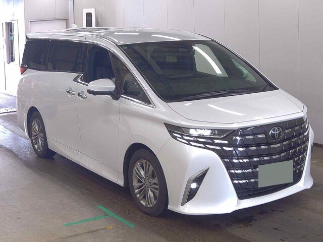2024 Toyota Alphard Z Japan auction vehicle