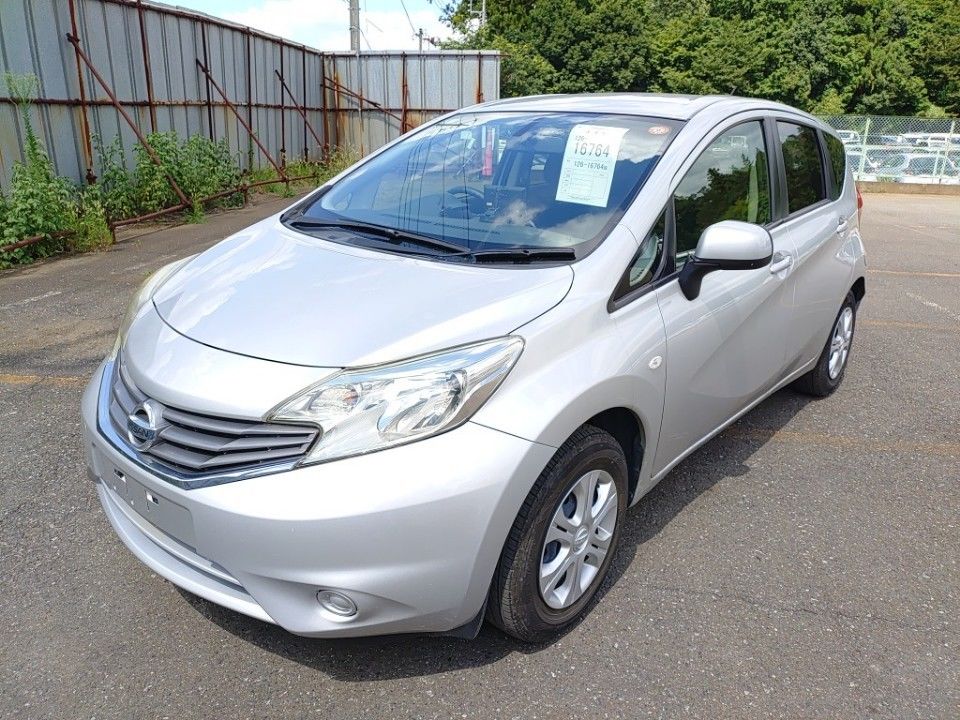 2012 Nissan Note Japan auction vehicle
