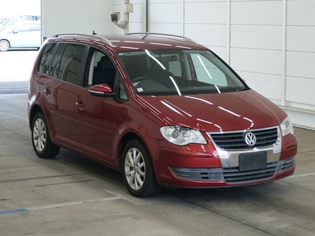 2010 Volkswagen VW ゴルフトゥーラン プライムエディション Japan auction vehicle