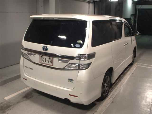 2012 Toyota Vellfire 4WD Hybrid ZR auction photo 5