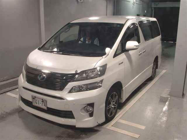2012 Toyota Vellfire 4WD Hybrid ZR auction photo 4