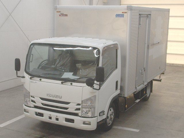 Japan Auction Vehicles 10 2019 Isuzu Elf Van auction photo