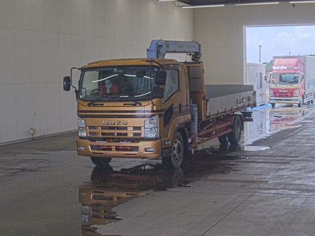 2008 Isuzu Forward Sekisai Crane Japan auction vehicle