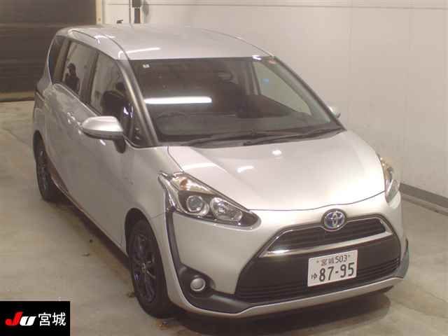 2018 Toyota Sienta Hybrid G Japan auction vehicle