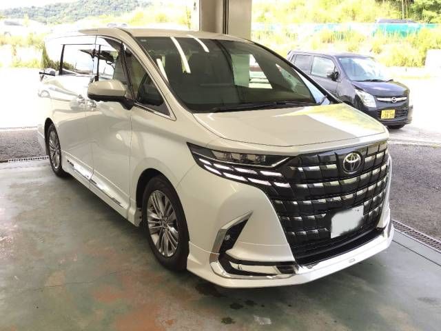 2025 Toyota Alphard Z 4WD auction photo 2