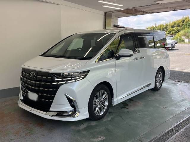2025 Toyota Alphard Z 4WD Japan auction vehicle