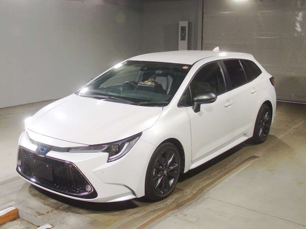 Japan Auction Vehicles 4 2021 Toyota Corolla Touring ハイブリッド ダブルバイビー auction photo