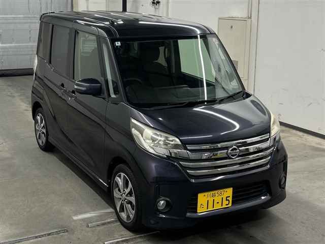 2014 Nissan Dayz Roox ハイウェイスターX Gパッケージ selected Japan auction vehicle
