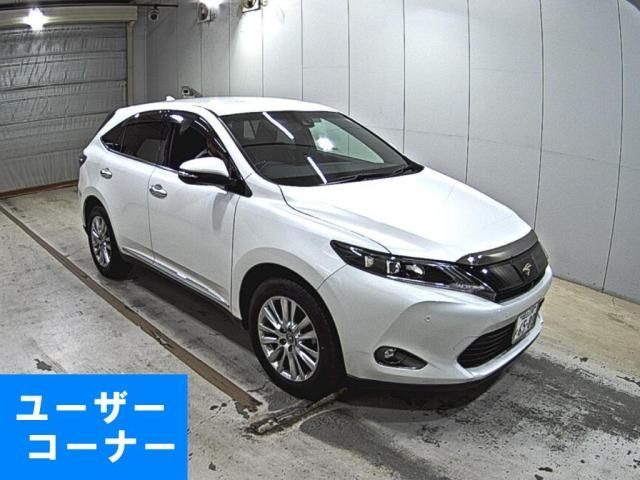 2016 Toyota Harrier プレミアム アドバンスドパッケージ ナビTV Japan auction vehicle