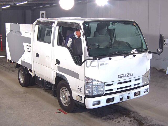 Japan Auction Vehicles 8 2012 Isuzu Elf Wキャブ auction photo