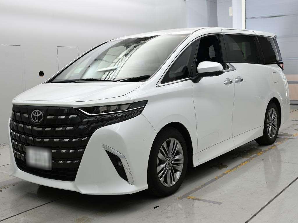 2025 Toyota Alphard Z 4WD Japan auction vehicle