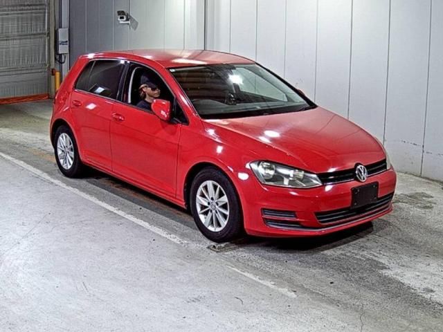 2014 Volkswagen ゴルフ TSIトレンドラインブルーモーションテクノロジー Japan auction vehicle