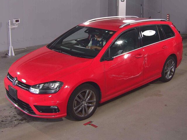 2014 Volkswagen ゴルフヴァリアント R-Line B-Motion Tech auction photo 4