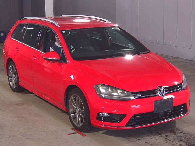 Japan Auction Vehicles 8 2014 Volkswagen ゴルフヴァリアント R-Line B-Motion Tech auction photo