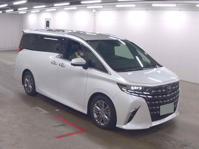 2025 Toyota Alphard Z Japan auction vehicle