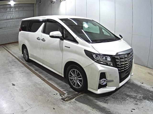 2015 Toyota Alphard ハイブリッドSR Japan auction vehicle