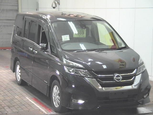 2018 Nissan Serena 4WD ハイウェイスターVセレクションII Japan auction vehicle