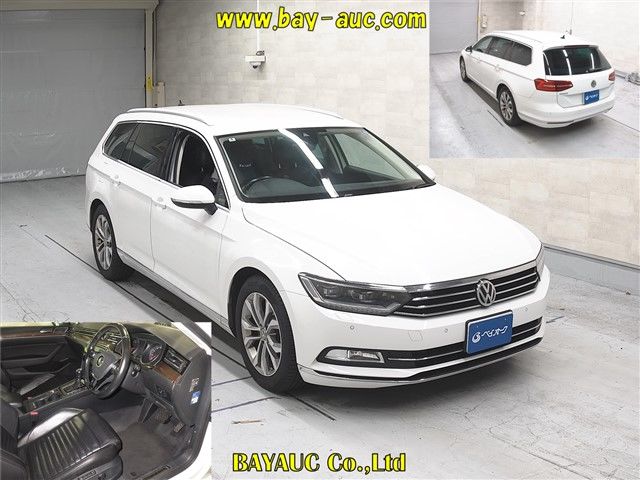 2016 Volkswagen VW パサートヴァリアント TSIハイライン auction photo 4