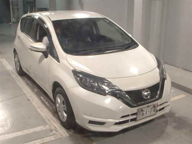 Japan Auction Vehicles 12 2020 Nissan Note X V Selection auction photo