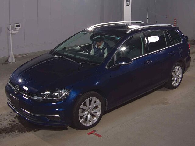 2017 Volkswagen ゴルフヴァリアント TSIハイライン auction photo 4