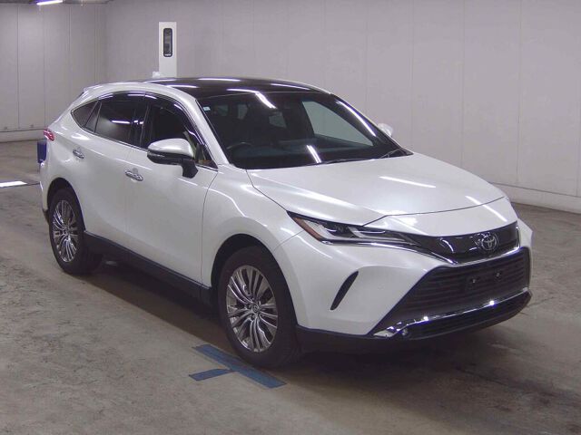 2024 Toyota Harrier Z Leather Package Japan auction vehicle
