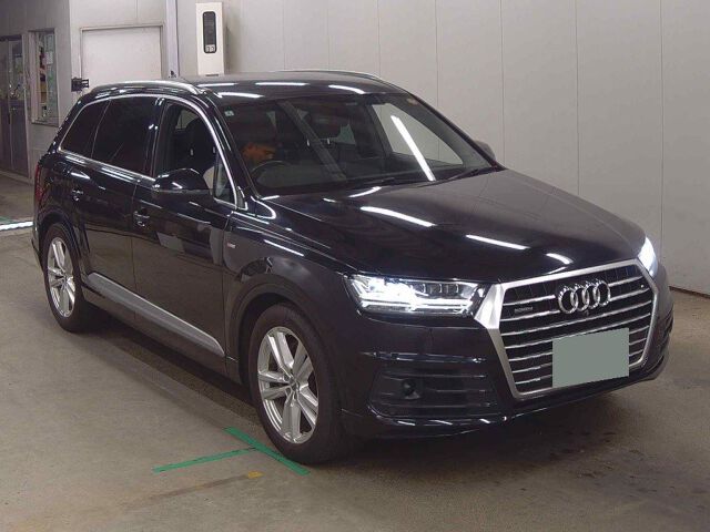 2017 Audi Q7 2.0TFSIクワトSライ 4WD Japan auction vehicle