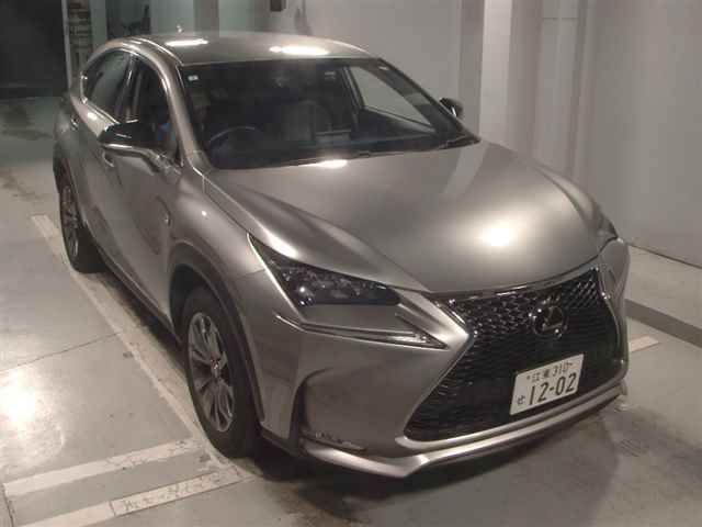 Japan Auction Vehicles 12 2015 Lexus NX200t F Sport auction photo