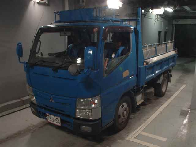 2013 Mitsubishi Fuso Canter 3-ton dump truck auction photo 4