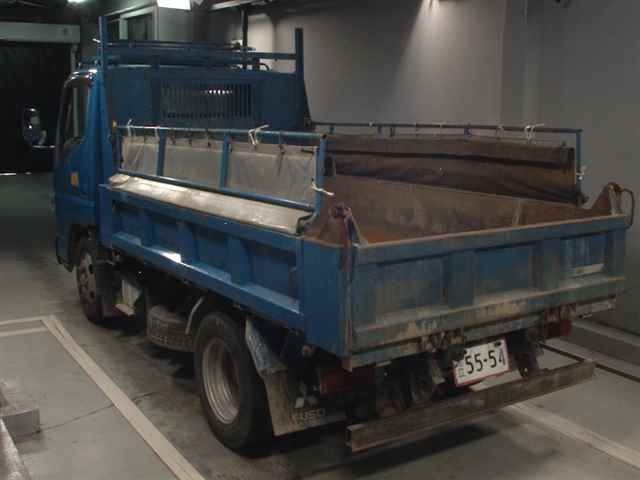 2013 Mitsubishi Fuso Canter 3-ton dump truck auction photo 2