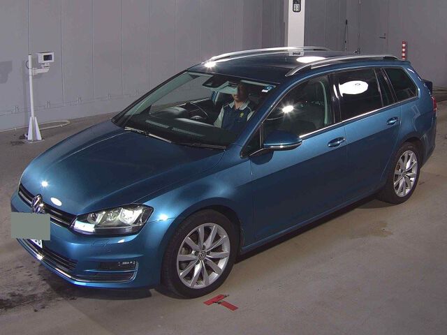 2014 Volkswagen ゴルフヴァリアント TSIハイラインブルテク auction photo 4