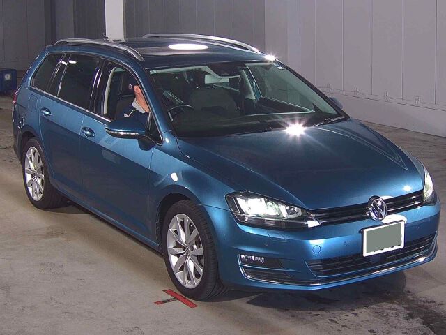 Japan Auction Vehicles 8 2014 Volkswagen ゴルフヴァリアント TSIハイラインブルテク auction photo