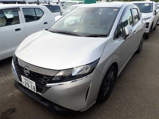 2021 Nissan Note S Japan auction vehicle