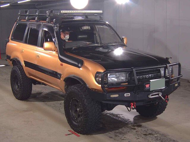 Japan Auction Vehicles 8 1993 Toyota Land Cruiser 80 4WD auction photo