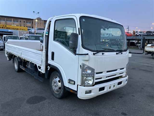 2010 Isuzu Elf Flatbed 3.5t Power Gate Japan auction vehicle