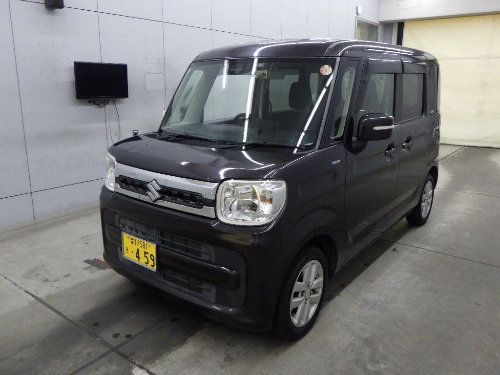 2019 Suzuki Spacia ハイブリッドX auction photo 4