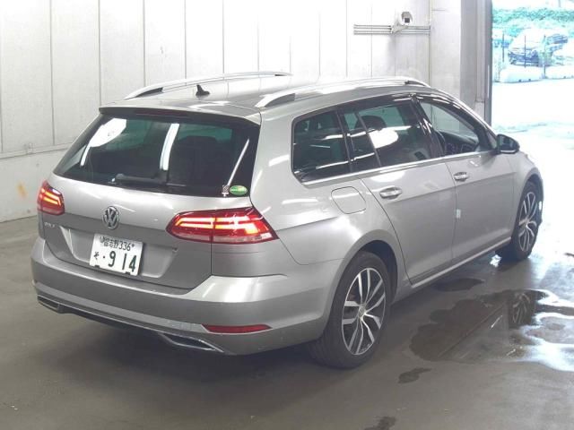 2018 Volkswagen VW ゴルフ ヴァリアントTSI ハイライン テックED auction photo 3