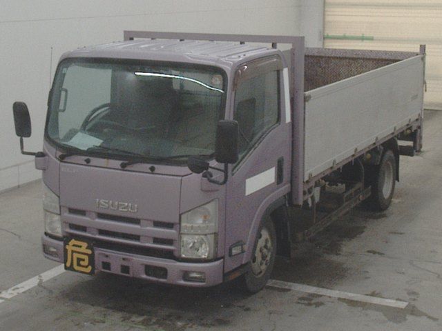 Japan Auction Vehicles 10 2014 Isuzu Elf 平ボディ auction photo