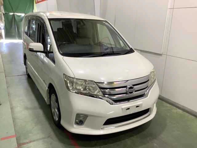 Japan Auction Vehicles 4 2013 Nissan Serena ハイウェイスターSハイブリッド auction photo