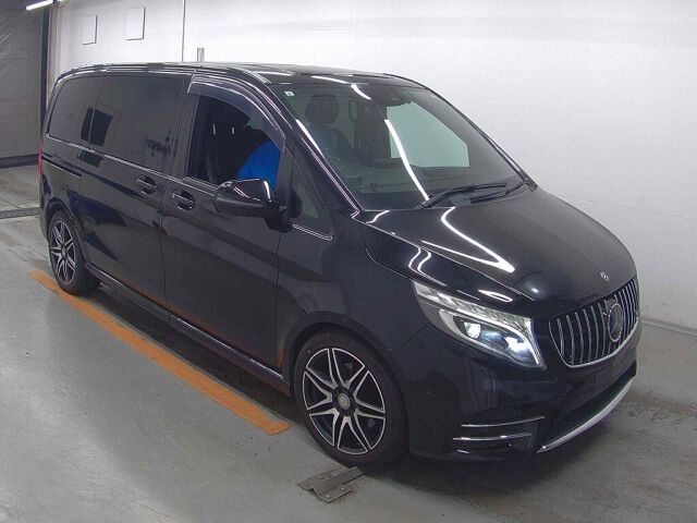 Japan Auction Vehicles 8 2017 Mercedes-Benz V-Class V220D Sport Red Safe auction photo