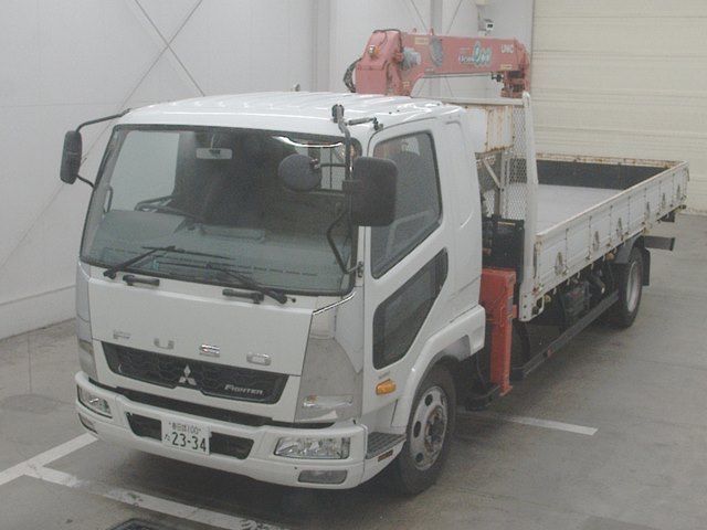 Japan Auction Vehicles 10 2016 Mitsubishi Fuso Fighter With crane auction photo