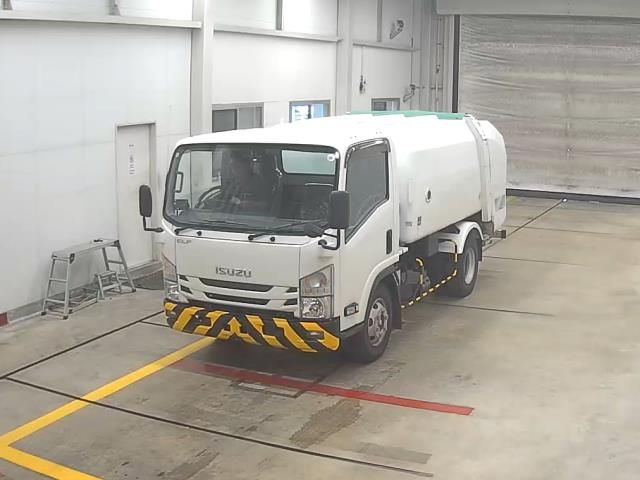 2019 Isuzu Elf Garbage truck Japan auction vehicle