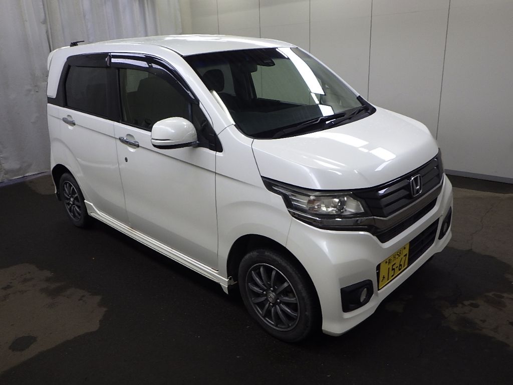 2014 Honda N-WGN 4WD Custom G Turbo Package Japan auction vehicle