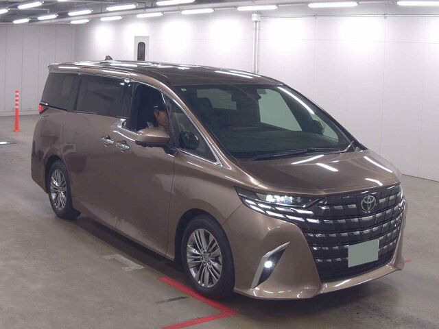 Japan Auction Vehicles 8 2025 Toyota Alphard Z auction photo