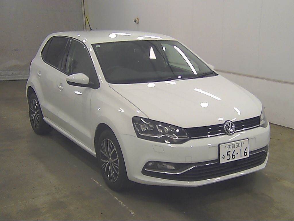 Japan Auction Vehicles 9 2016 Volkswagen ポロ 5HB オールスター auction photo