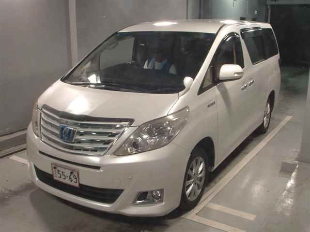 2013 Toyota Alphard 4WD ハイブリッドX auction photo 4