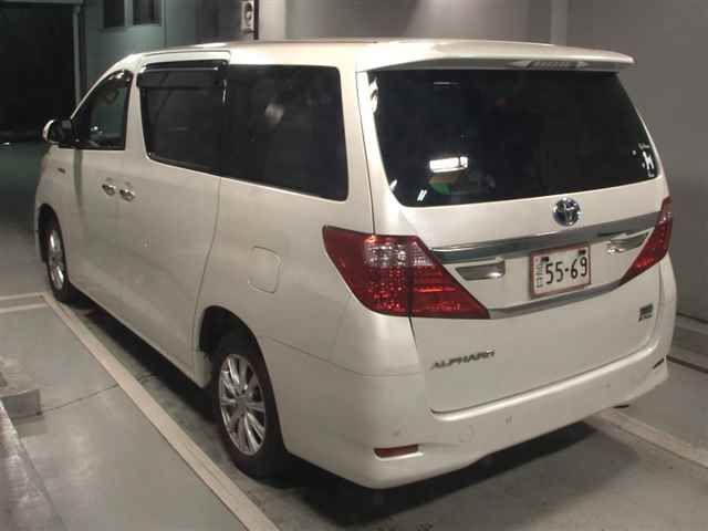 2013 Toyota Alphard 4WD ハイブリッドX auction photo 2