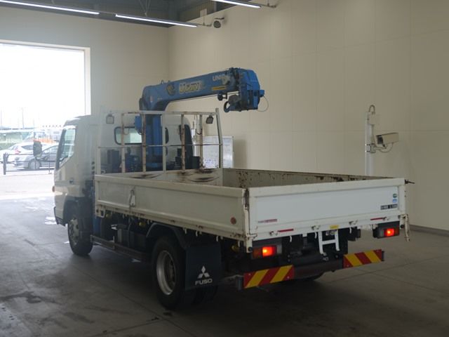 2017 Mitsubishi Fuso Canter Flat crane, 3-stage auction photo 2