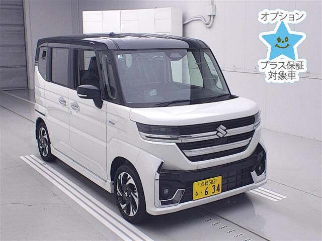 Japan Auction Vehicles 14 2025 Suzuki Spacia Custom Hybrid XS Turbos auction photo