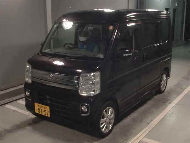 2017 Suzuki エブリィ ワゴン 4WD PZターボスペシャル ハイル auction photo 4