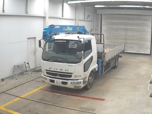 2008 Mitsubishi Fuso Fighter クレーン付 Japan auction vehicle